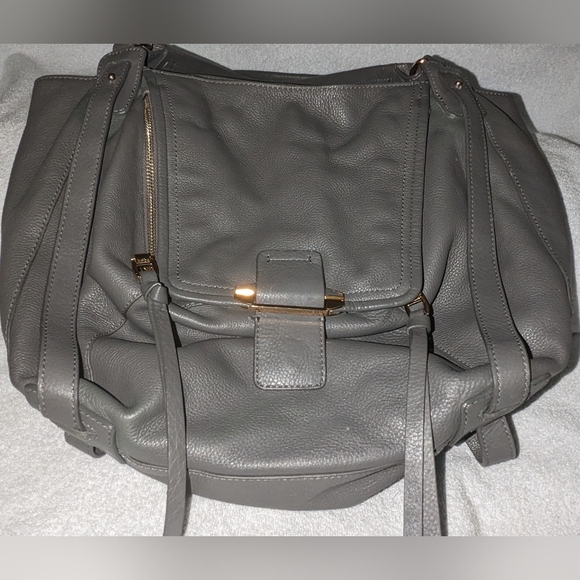 Kooba Jonnie gray leather hobo bag. - Picture 13 of 15